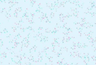 Açık Pembe, mavi vektör arkaplan, düz çizgiler, noktalar. Bulanık dekoratif tasarım basit bir şekilde çizgilerle. Güzel geçmişiniz için şablon.