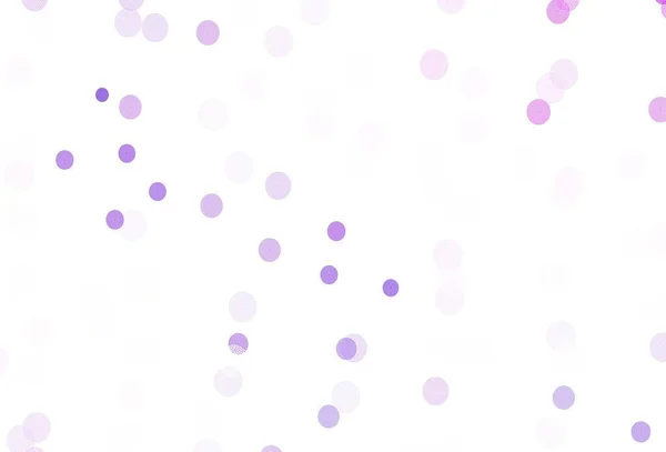Светло Фиолетовый Розовый Векторный Фон Хмельными Снежинками Блестящие Абстрактные Иллюстрации — стоковый вектор
