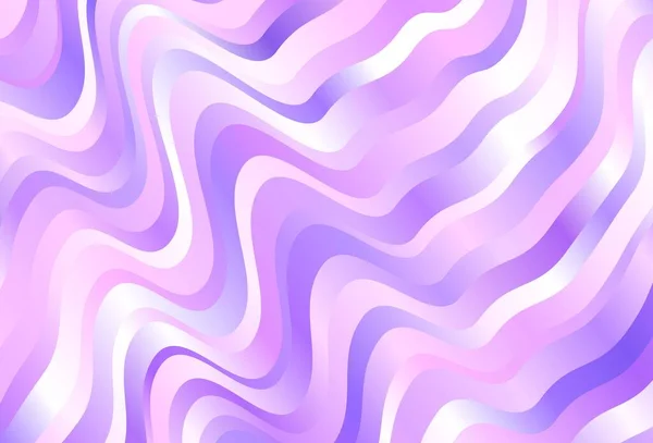 Modèle Vectoriel Violet Clair Avec Des Lignes Douces Une Toute — Image vectorielle