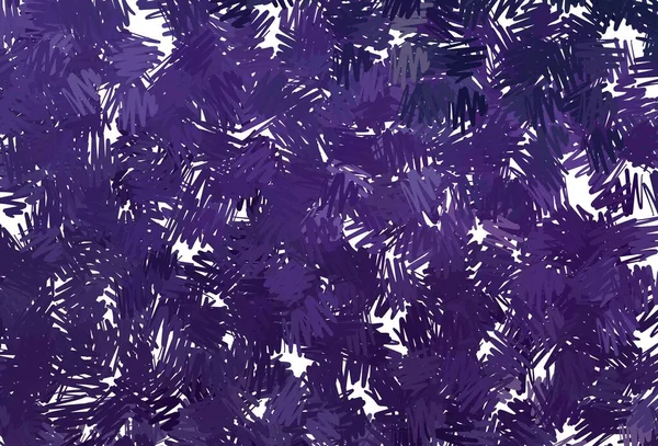 Plantilla Vectorial Dark Purple Con Palos Repetidos Ilustración Abstracta Brillante — Vector de stock