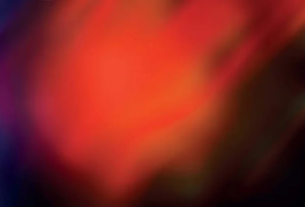 Dunkelroter Vektor Abstrakter Verschwommener Hintergrund Leuchtend Bunte Illustration Smartem Stil — Stockvektor