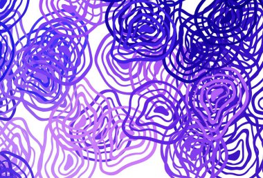 Açık Pembe, çizgileri olan mavi vektör arkaplan. Alnında çizgiler olan soyut bir çizim. Reklamlarınız, posterleriniz, afişleriniz için yepyeni bir tasarım..