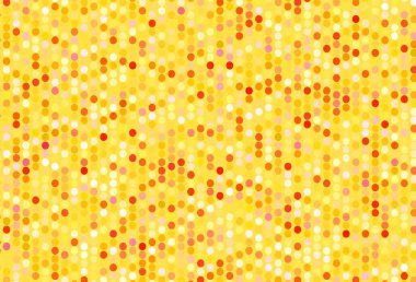 Açık Pembe, benekli sarı vektör arkaplan. Doğa tarzında renkli baloncuklu soyut illüstrasyon. Güzel web siteleri için desen.