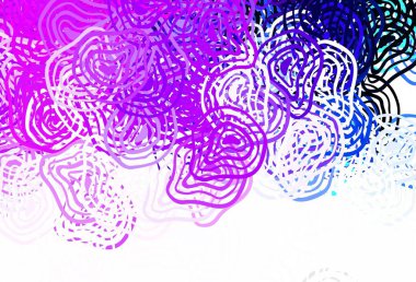 Soyut şekilli açık mor vektör arkaplanı. Soyut gradyan şekilli basit renkli çizimler. Web siteniz için basit tasarım.