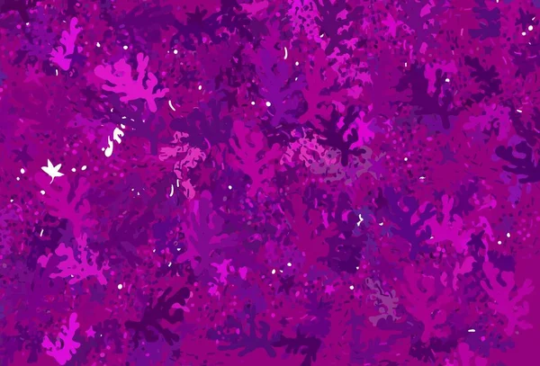 Textura Vectorial Morada Oscura Con Formas Abstractas Ilustración Con Formas — Vector de stock