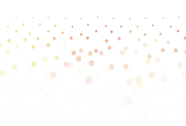 Светло Красная Векторная Текстура Дисками Размытые Пузыри Абстрактном Фоне Красочным — стоковый вектор