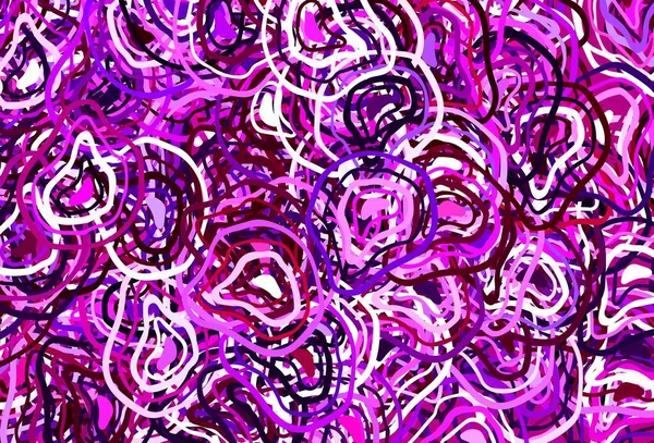 Светло Розовая Векторная Текстура Абстрактными Формами Красочные Хаотические Формы Градиентом — стоковый вектор