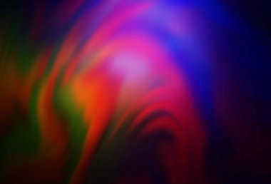 Koyu pembe, kırmızı vektör soyut çizimi. Gradyan tasarımlı, soyut, ışıltılı çizimler. İşiniz için yeni tasarım.