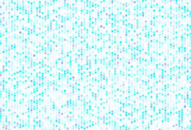 Açık pembe, benekli mavi vektör arkaplan. Renkli su damlaları olan modern soyut çizimler. İş ilanınız için tasarım.