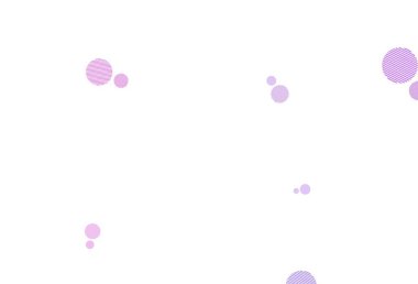 Çember şekilli açık pembe vektör düzeni. Soyut arka planda bulanık kabarcıklar ve renkli gradyan. Duvar kağıtlarının dokusu için desen.