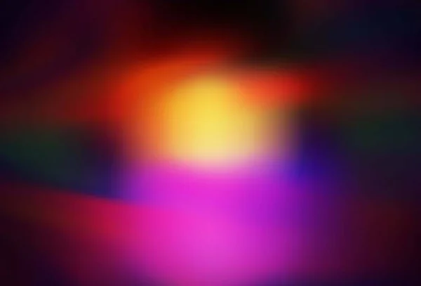 Dunkelrosa Gelber Vektor Abstrakter Verschwommener Hintergrund Abstrakte Farbenfrohe Illustration Mit — Stockvektor