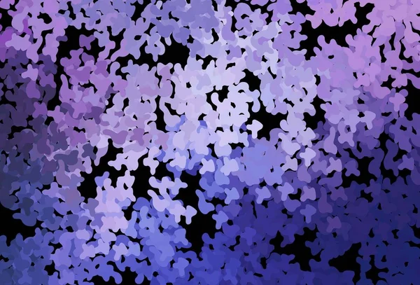 Темно Розовый Синий Мемфисом Красочные Хаотические Формы Градиентом Современном Стиле — стоковый вектор