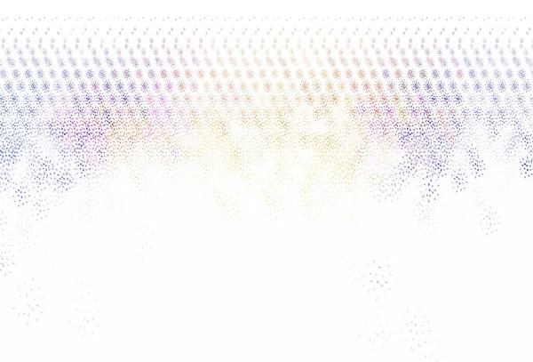 Lichtpaarse Vectorachtergrond Met Stippen Abstracte Illustratie Met Gekleurde Belletjes Natuurstijl — Stockvector