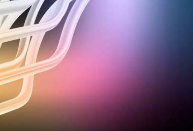 Koyu pembe, sarı vektör parlak dokuyu bulanıklaştırdı. Görüntü tarzında tamamen yeni bir renkli çizim. Çalışmalarınız için akıllı tasarım.