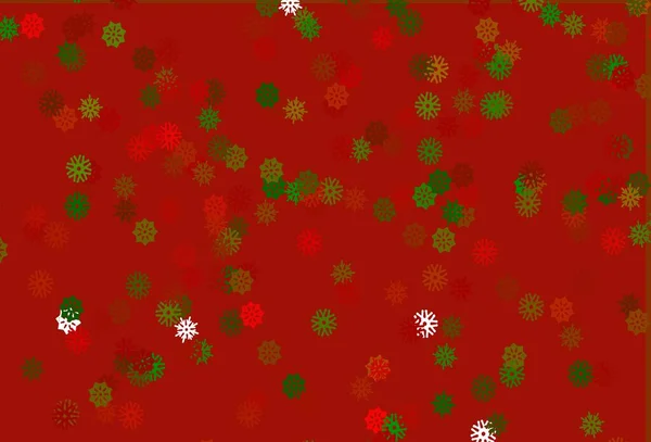Xmas Snowflakes 크리스마스 스타일의 빛나는 템플릿은 배경으로 수있다 — 스톡 벡터