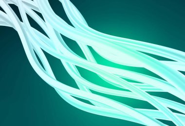 Açık yeşil vektör soyut arkaplan. Soyut ve gradyan renkte renkli çizimler. Bir cep telefonu için arka plan.