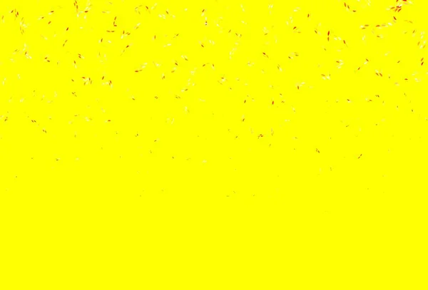 Verde Claro Patrón Garabatos Vector Amarillo Con Hojas Hojas Patrón — Archivo Imágenes Vectoriales