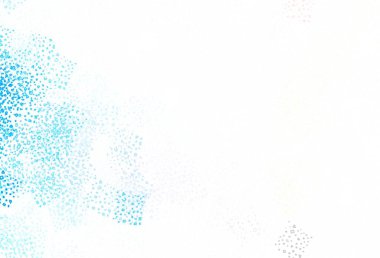 Açık mavi, soyut şekilli sarı vektör dokusu. Soyut tarzda rengarenk gradyan şekilleri olan bir resim. Web siteniz için basit tasarım.