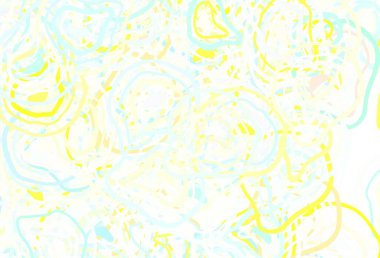 Soyut biçimlerde ışık çok renkli vektör dokusu. Renkli rastgele şekillerle modern soyut illüstrasyon. Duvar kağıtları için zarif tasarım.