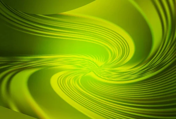 Ljusgrön Gul Vektor Suddigt Ljust Mönster Modern Abstrakt Illustration Med — Stock vektor
