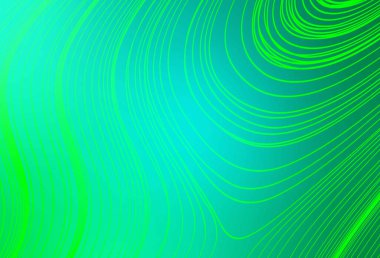 Açık yeşil vektör parlak deseni bulanıklaştırdı. Parlak renkli bir illüstrasyon. Marka kitabınız için yeni biçim tasarımı.