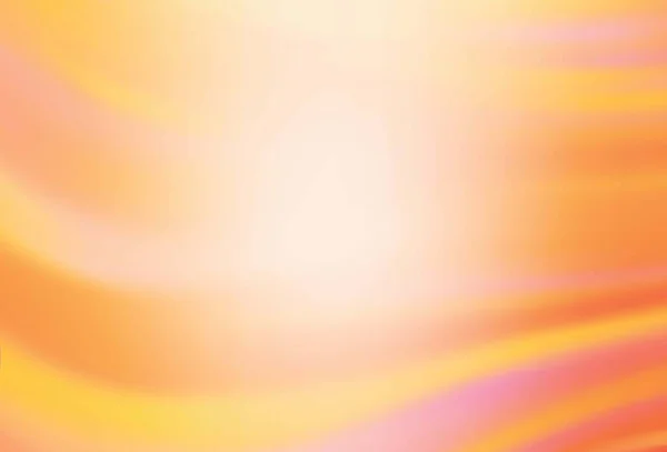 Светло Оранжевый Вектор Цветного Размытия Фона Современная Абстрактная Иллюстрация Градиентом — стоковый вектор
