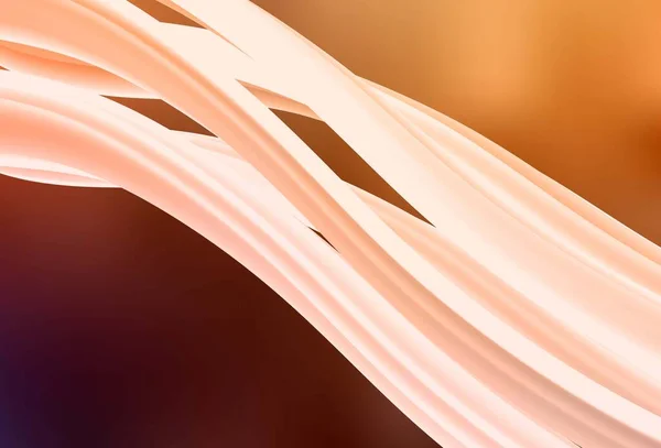Oranye Tua Vektor Kabur Pola Terang Ilustrasi Kreatif Dengan Gaya - Stok Vektor