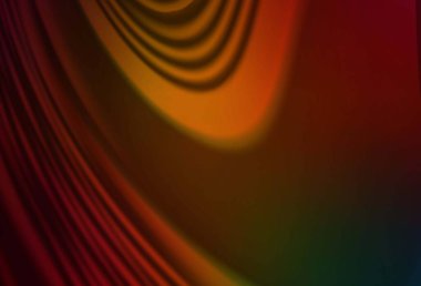 Koyu yeşil, kırmızı vektör bulanık şablon. Görüntü tarzında tamamen yeni bir renkli çizim. Marka kitabınız için yeni biçim tasarımı.