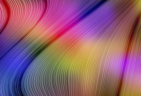 Licht Multicolor Vektor Bunte Unschärfe Hintergrund Eine Elegante Helle Illustration — Stockvektor