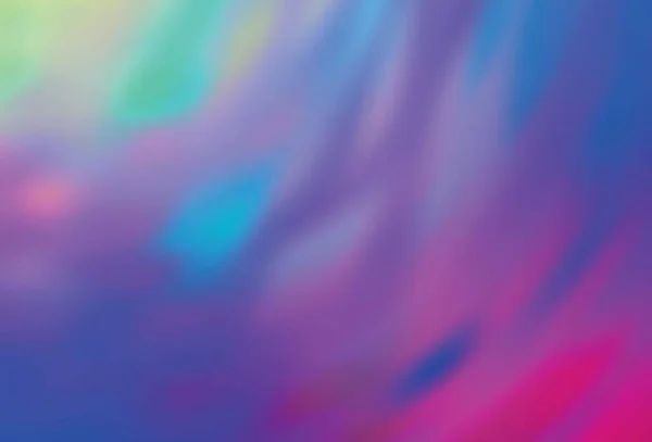 Light Multicolor Vektor Suddig Glans Abstrakt Bakgrund Glitter Abstrakt Illustration — Stock vektor