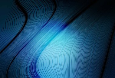 Koyu mavi vektör şablonu bulanıklaştırdı. Parlak renkli bir illüstrasyon. İşiniz için yeni tasarım.