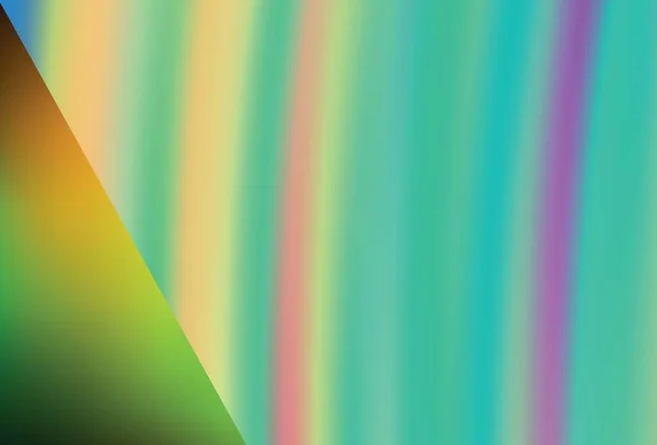 Dunkelgrüne Gelbe Vektor Abstrakte Helle Textur Abstrakte Farbenfrohe Illustration Mit — Stockvektor