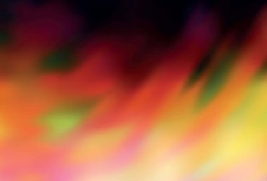 Koyu Turuncu vektör soyut parlak şablonu bulanıklaştırdı. Görüntü stili ve gradyanı olan yeni renkli çizimler. Çalışmalarınız için akıllı tasarım.