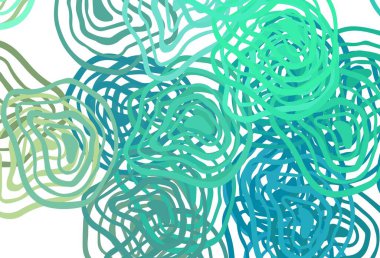 Eğimli çizgileri olan açık yeşil vektör dokusu. Yaratıcı illüstrasyon, yarım tonlu ve eğimli. İşiniz için yepyeni bir tasarım..