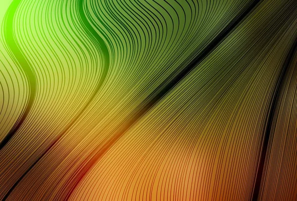Licht Groen Gele Vector Abstracte Onscherpe Achtergrond Nieuwe Gekleurde Illustratie — Stockvector
