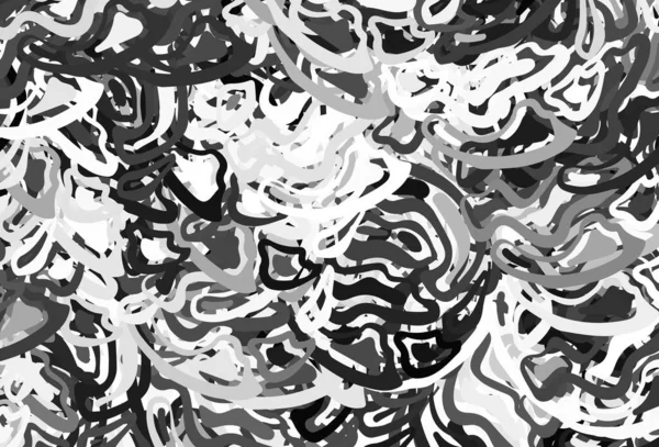 Светло Серая Векторная Текстура Абстрактными Формами Красочные Хаотические Формы Градиентом — стоковый вектор