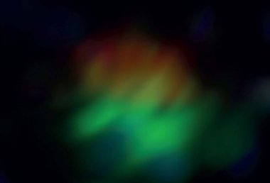 Koyu yeşil, kırmızı vektör soyut bulanık arkaplan. Soyut ve gradyan renkte renkli çizimler. Marka kitabınız için yeni biçim tasarımı.