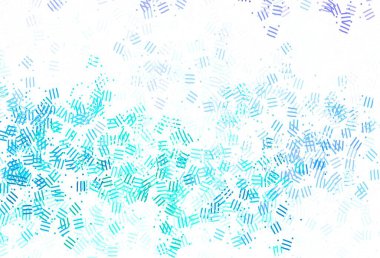 Açık mavi, tekrarlanan çubuklu yeşil vektör şablonu. Soyut şablon üzerinde çizgileri olan renkli, parlak bir illüstrasyon. Reklamınız, posteriniz, afişiniz için en iyi tasarım.