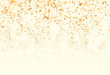 Açık Turuncu vektör yapraklı soyut tasarım. Zarif doğal desenli ve eğimli yapraklar. Cep telefonlarının geçmişleri için şablon.