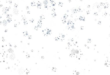 Soyut biçimlerde hafif BLUE vektör dokusu. Renkli rastgele şekillerle modern soyut illüstrasyon. Duvar kağıtları için zarif tasarım.