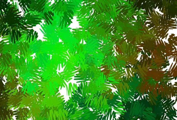 Modèle Vectoriel Vert Clair Jaune Avec Bâtons Répétés Illustration Abstraite — Image vectorielle