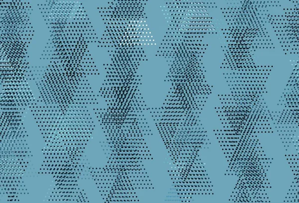 Modèle Vectoriel Bleu Clair Avec Style Polygonal Avec Des Cercles — Image vectorielle