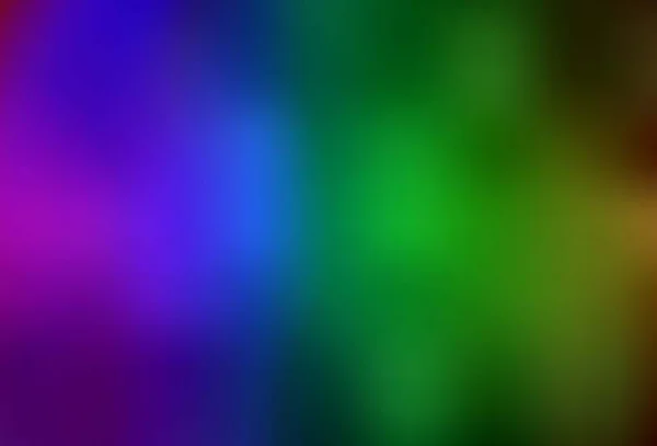Σκούρο Πολύχρωμο Διάνυσμα Θολή Και Χρωματιστό Μοτίβο Πολύχρωμη Απεικόνιση Αφηρημένο — Διανυσματικό Αρχείο