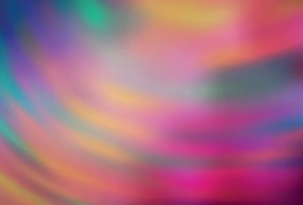 Modèle Abstrait Brillance Floue Vert Clair Vecteur Rouge Illustration Abstraite — Image vectorielle