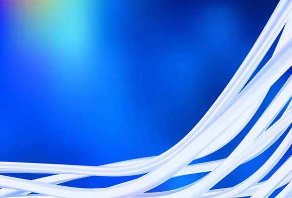 Light Blue Vettore Lucido Sfondo Astratto Elegante Illustrazione Luminosa Con — Vettoriale Stock