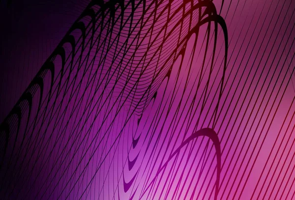 Violet Foncé Motif Flou Vectoriel Rose Une Élégante Illustration Lumineuse — Image vectorielle