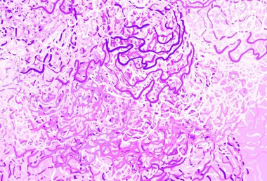 Çemberli hafif Mor vektör şablonu, çizgiler. Parlak renkli soyut çemberler ve çizgiler çizilmiş bir resim. Duvar kağıtlarının dokusu için desen.
