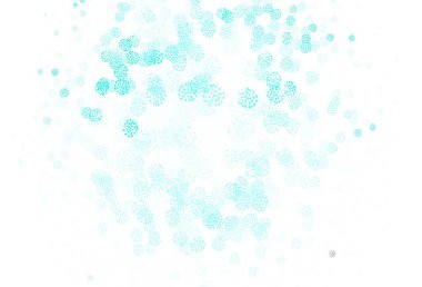 Soyut biçimlerde açık yeşil vektör dokusu. Soyut tarzda rengarenk gradyan şekilleri olan bir resim. Duvar kağıtları için zarif tasarım.