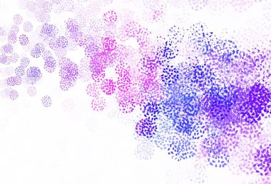 Açık pembe, Memphis şekilli mavi vektör arkaplan. Soyut gradyan şekilli basit renkli çizimler. İşiniz için en iyi akıllı tasarım.