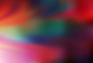 Açık yeşil, kırmızı vektör renkli bulanık arkaplan. Parlak renkli bir illüstrasyon. Marka kitabı için zarif bir arkaplan.